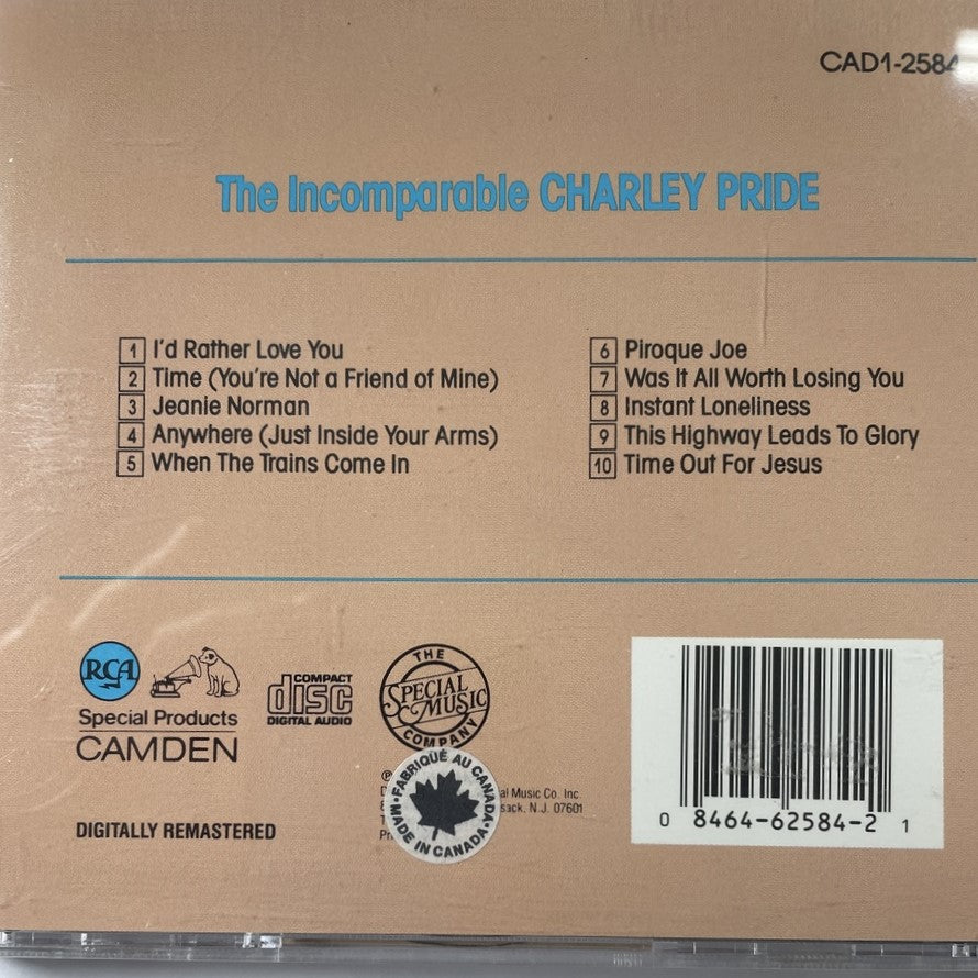 CD - Charley Pride - The Indomparable Charley Pride