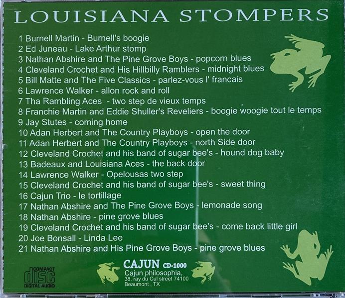 CD - VA - Louisiana Stompers