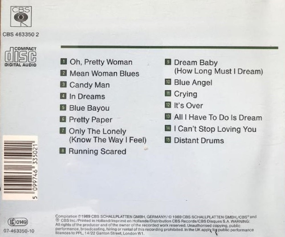 CD - Roy Orbison - Pretty Woman