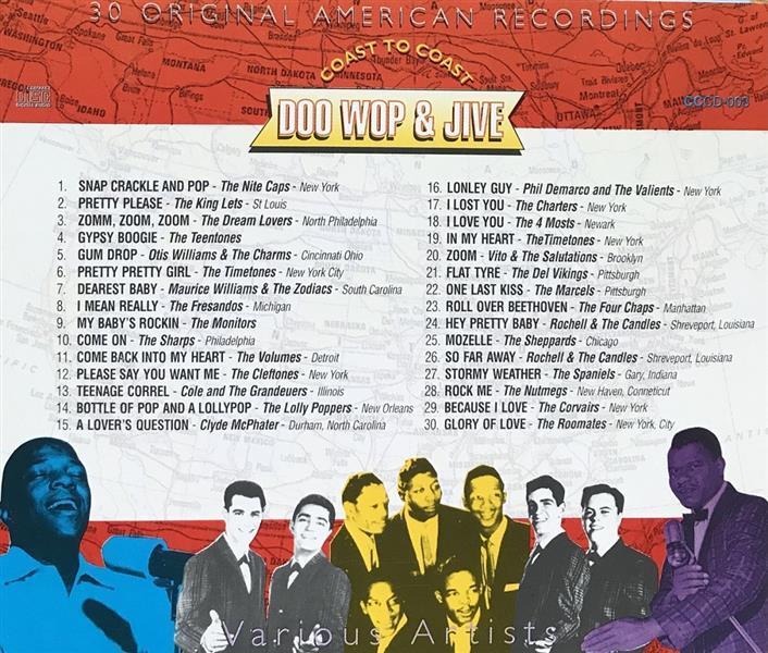 CD - VA - Coast To Coast Doo Wop And Jive