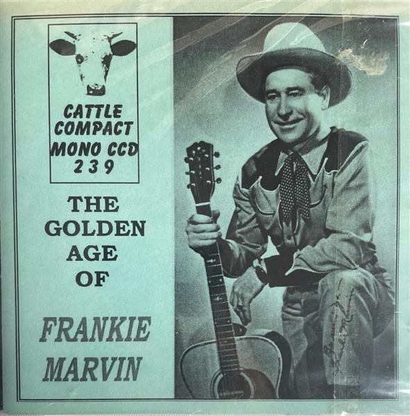 CD - Frankie Marvin - The Golden Age Of