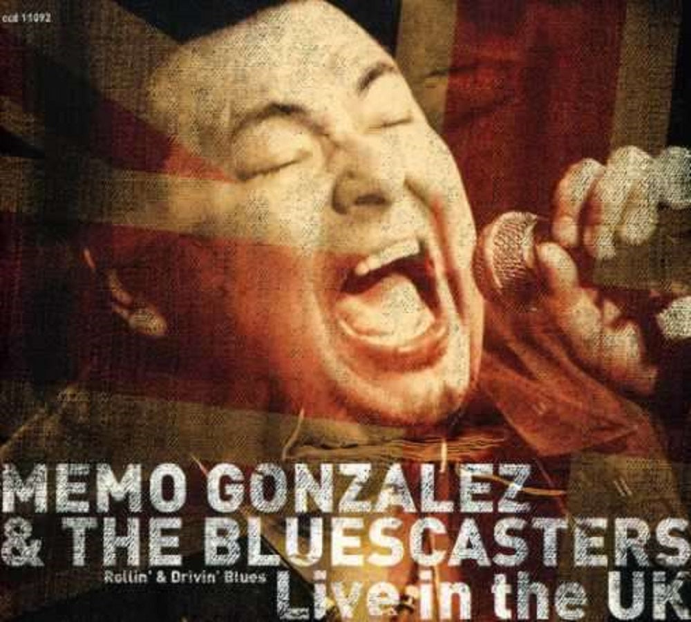 CD - Memo Gonzalez & The Bluescasters - Live In The Uk