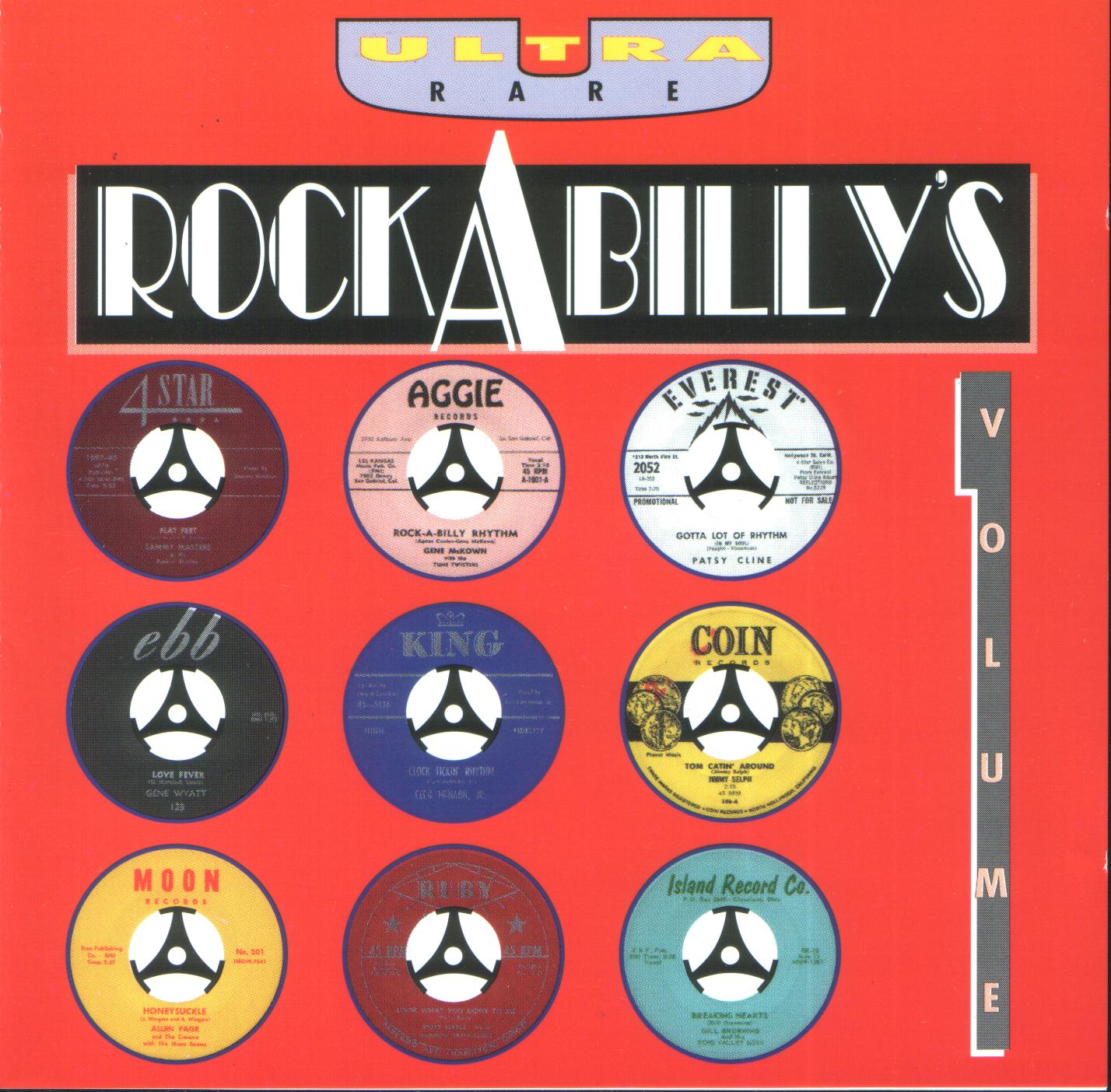 CD - VA - Ultra Rare Rockabillies Vol. 1