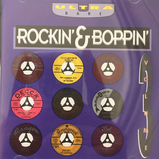 CD - VA - Ultra Rare Rockin' & Boppin Vol. 3