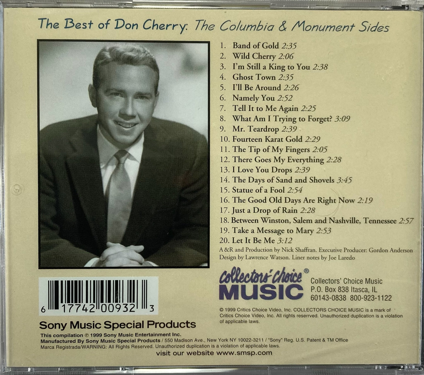 CD - Don Cherry - The Best Of The Columbia And Monument Sides