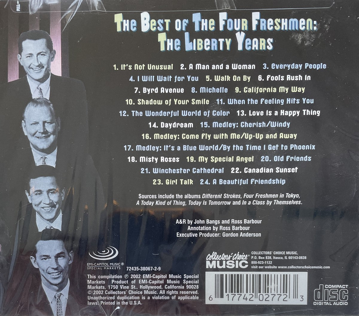 CD - Four Freshmen - Best Of The Four Freshmen: The Liberty Years