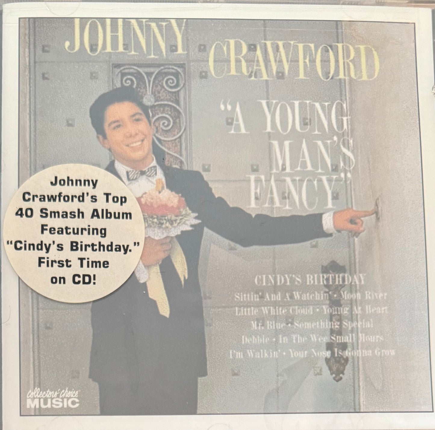 CD - Johnny Crawford - A Young Man's Fancy