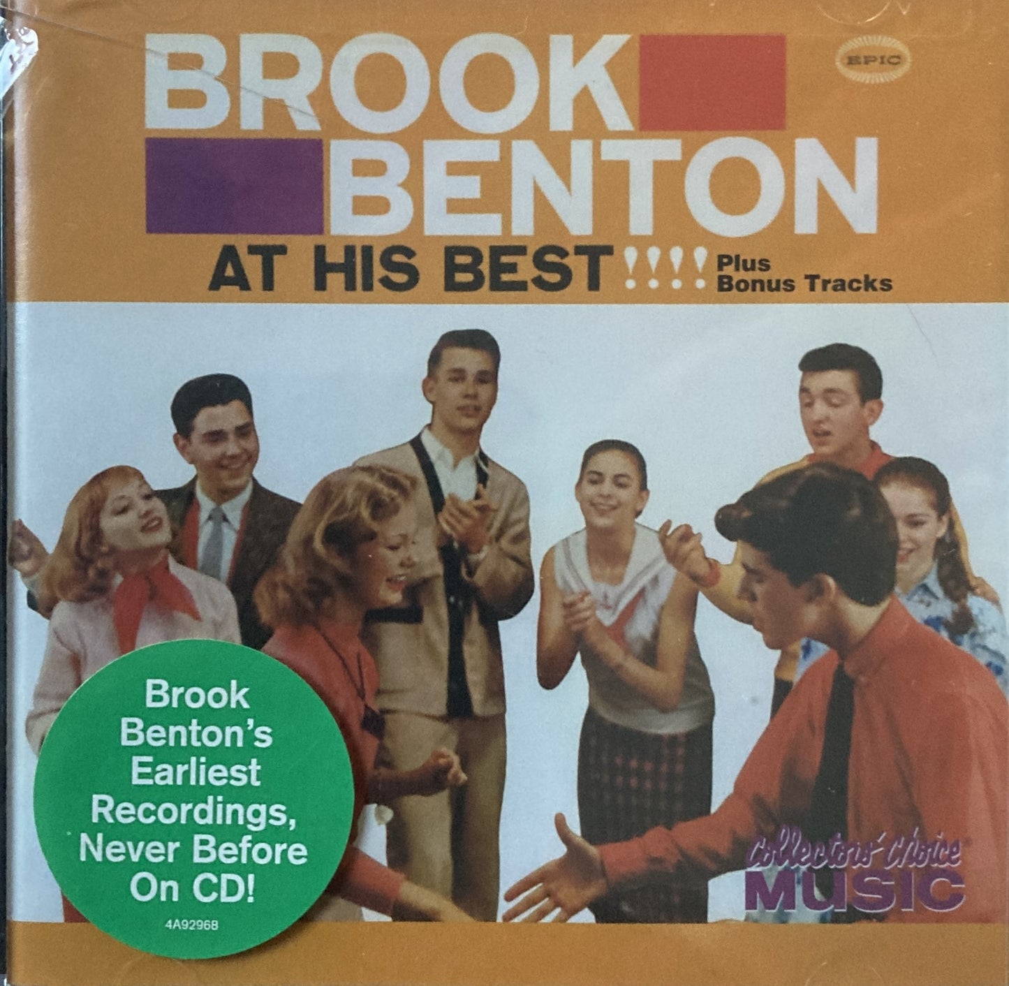 CD - Brook Benton - At His Best!!!! Plus Bonus Tracks