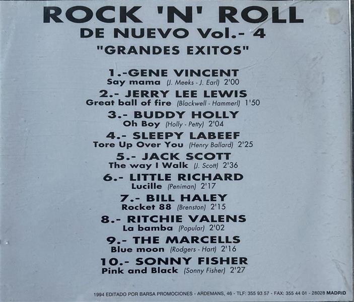 CD - VA - Rock'n'Roll De Nuevo Vol. 4