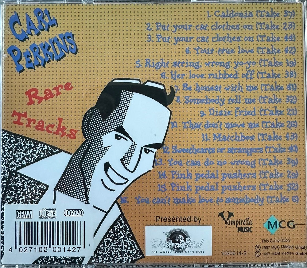 CD - Carl Perkins - Rare Tracks