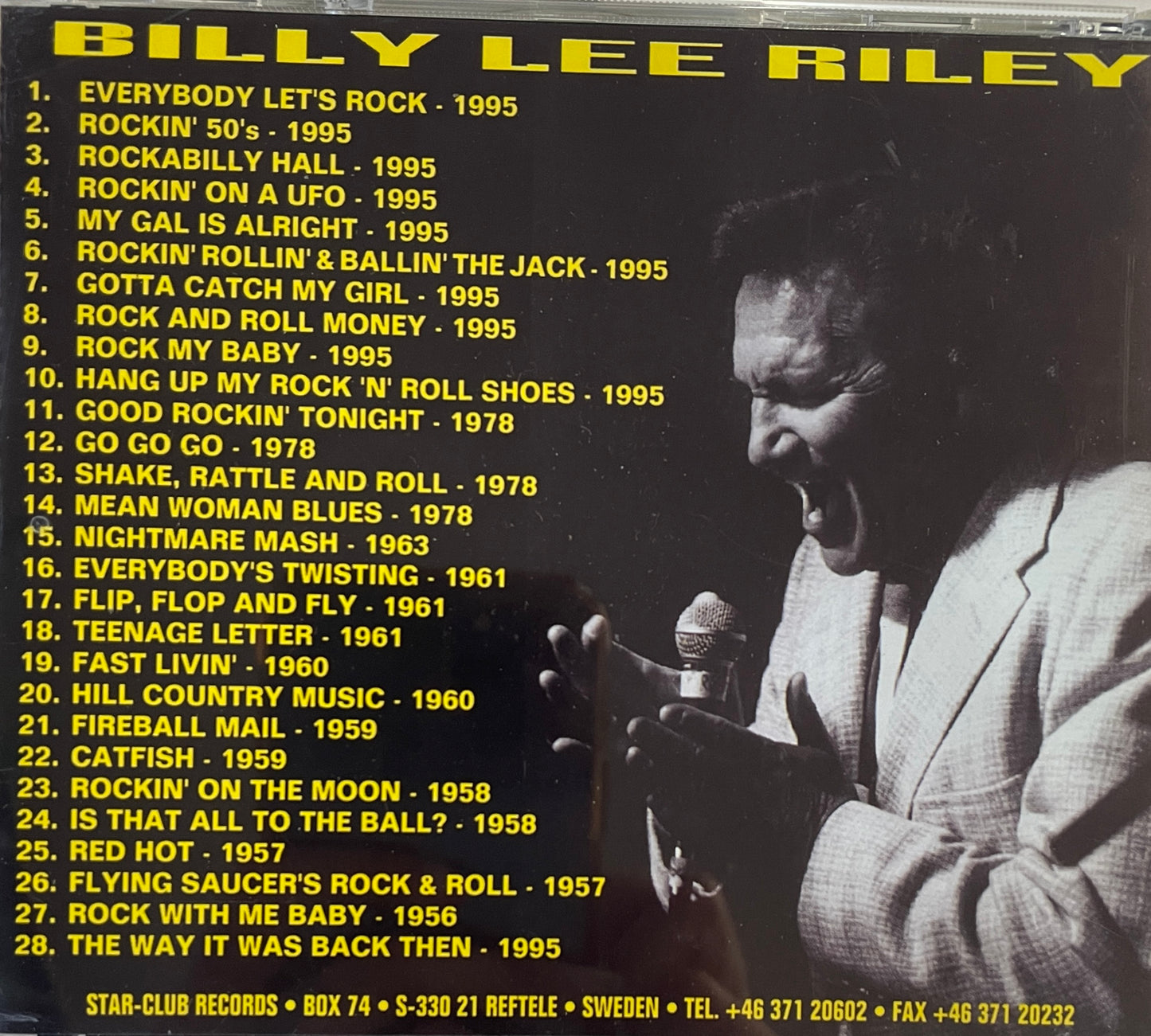 CD - Billy Lee Riley - Everybody Let's Rock