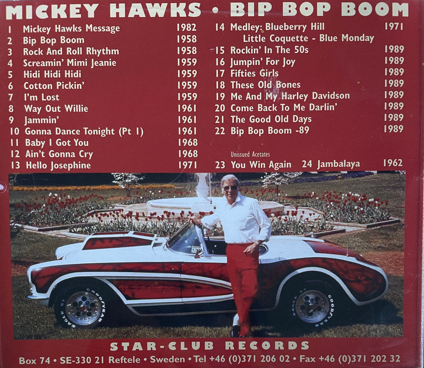 CD - Mickey Hawks - Bip Bop Boom