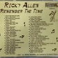 CD - Rick Allen - Remember The Time