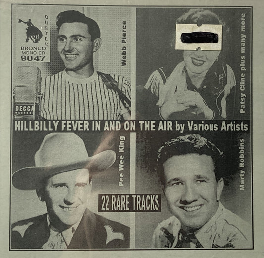 CD - VA - Hillbilly Fever In And On The Air - 22 Rare Tracks