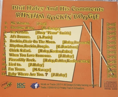 CD - Phil Haley And His Comments - Rhythm Rockin Boogie