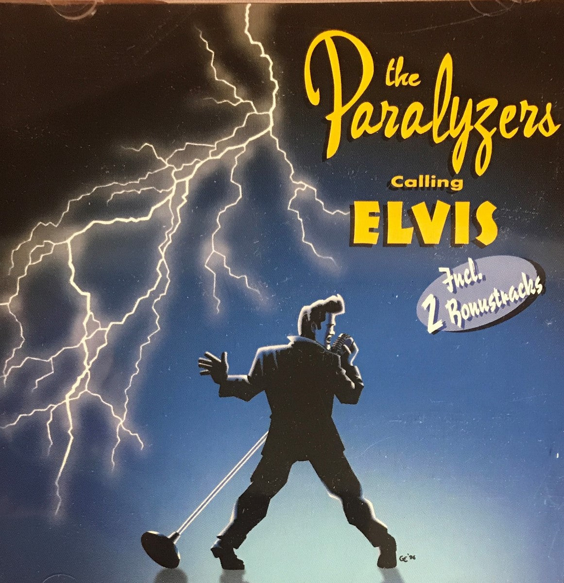 CD - Paralyzers - Calling Elvis