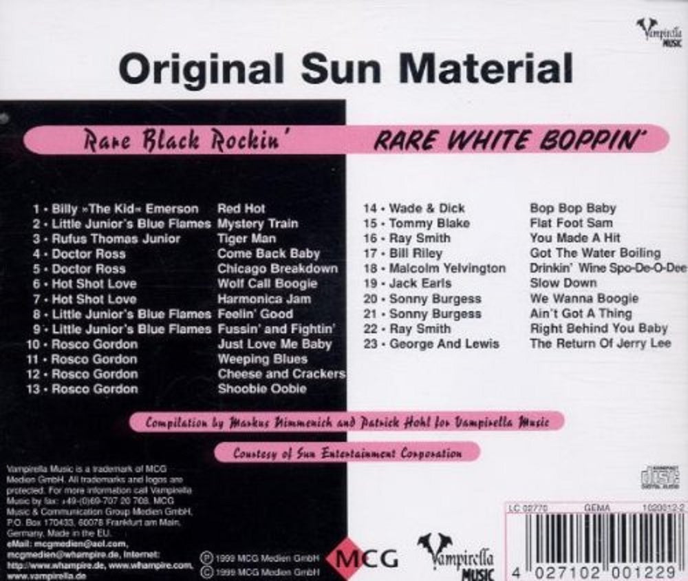 CD - VA - Rare White/Rare Black