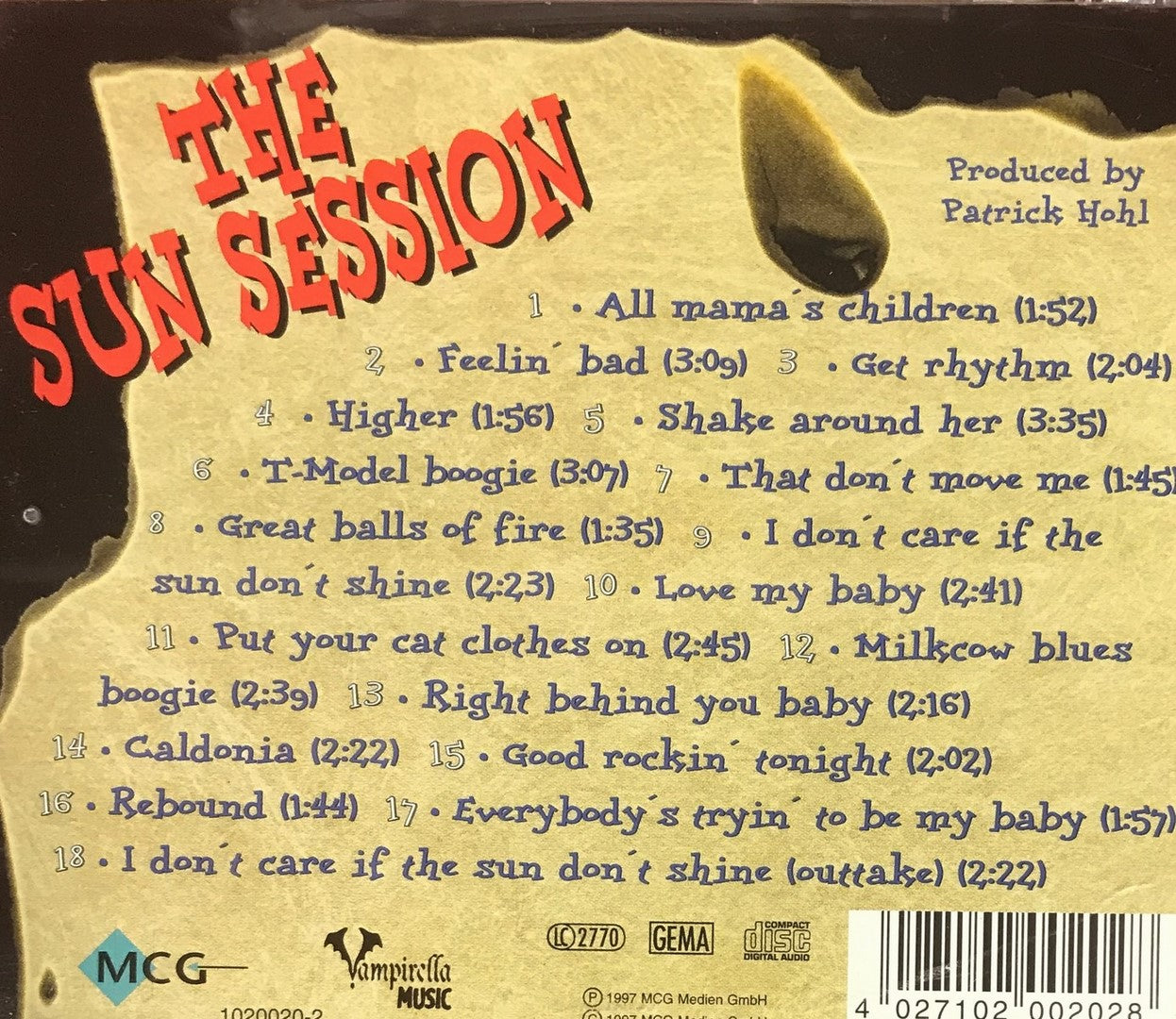 CD - Pawnbrokers - The Sun Session