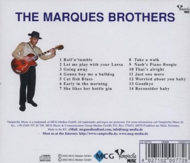 CD - Marques Brothers - The Chess Sessions