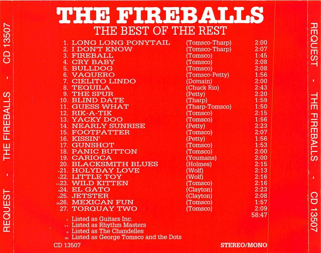 CD - Fireballs - Best Of