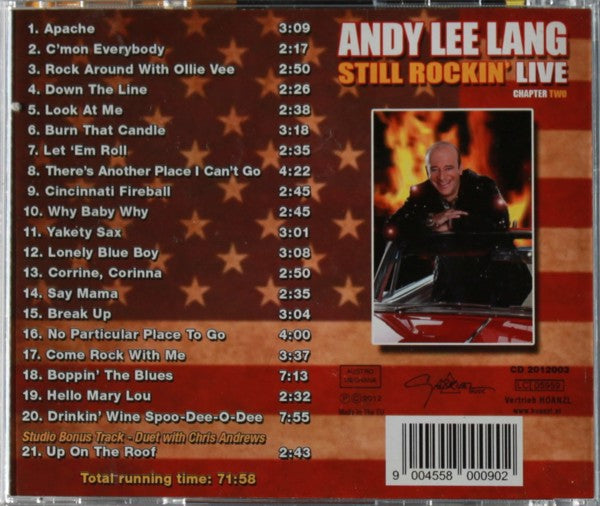 CD - Andy Lee Lang - Still Rockin Live - Vol.2