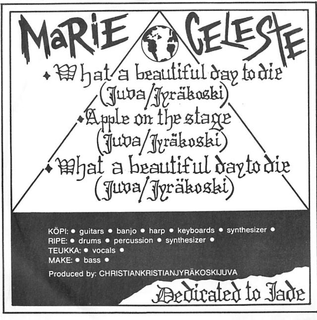 CD - Marie Celeste - Marie Celeste