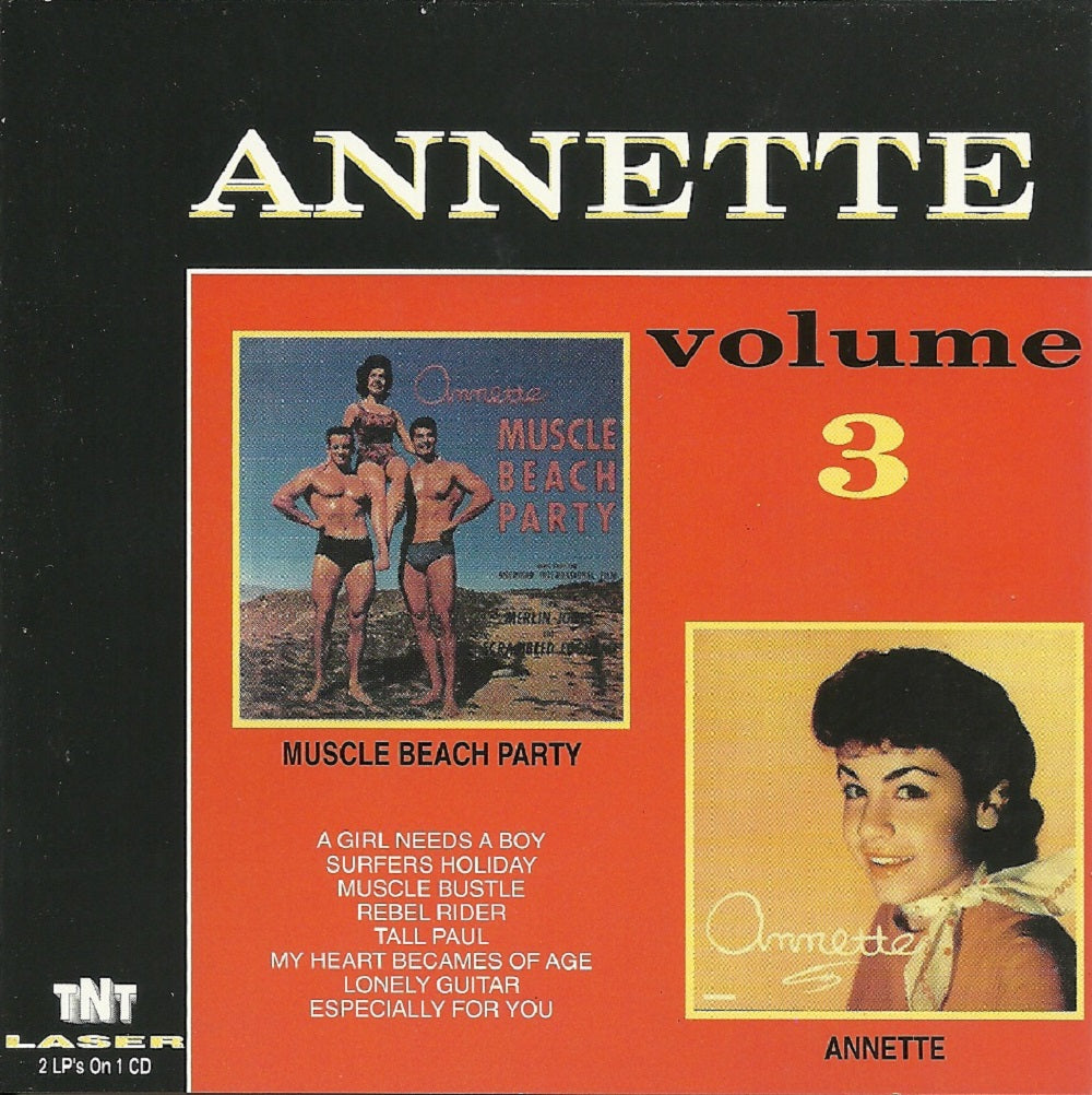 CD - Annette - Vol. 3 - Muscle Beach Party