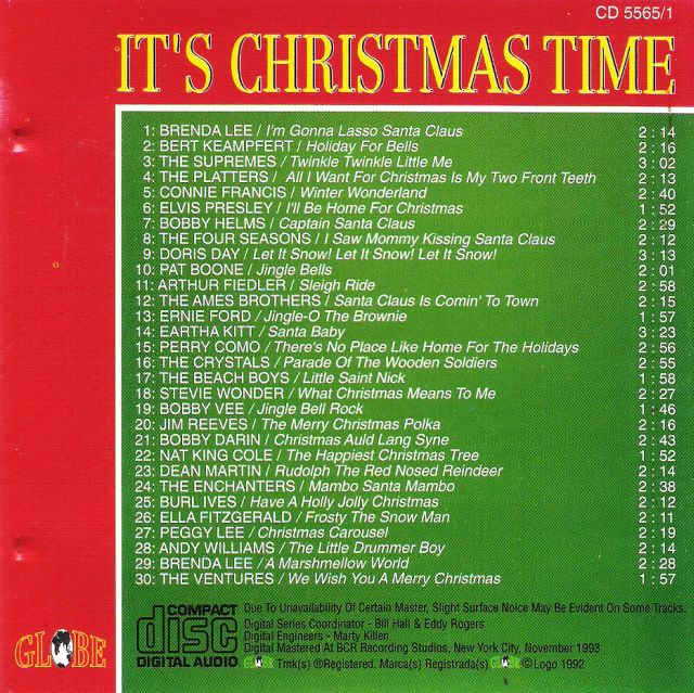 CD - VA - It's Christmas Time - Collectors Gold Vol. 37