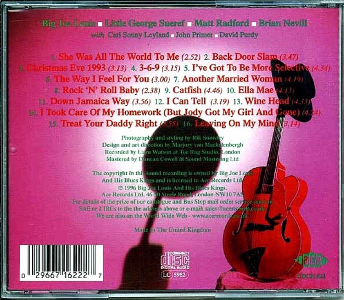 CD - Big Joe Louis & His Blues Kings - Big Sixteen