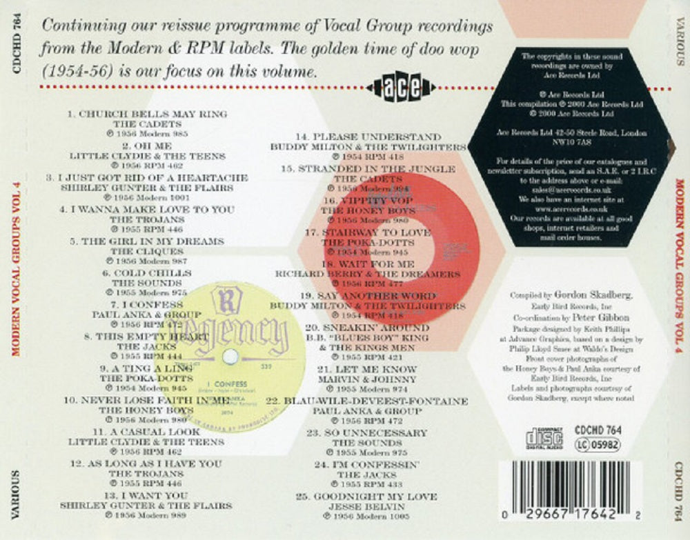 CD - VA - Modern Vocal Groups Vol. 4