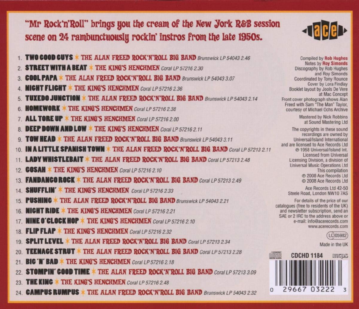 CD - Alan Freed Rock'n'Roll Big Band - A Stompin' Good Time