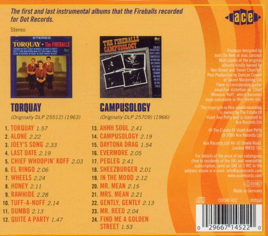 CD - Fireballs - Torquay - Campusology (2on1)