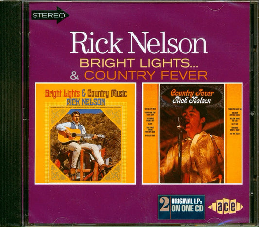 CD - Ricky Nelson - Bright Lights And Country Music - Country Fever (2on1)