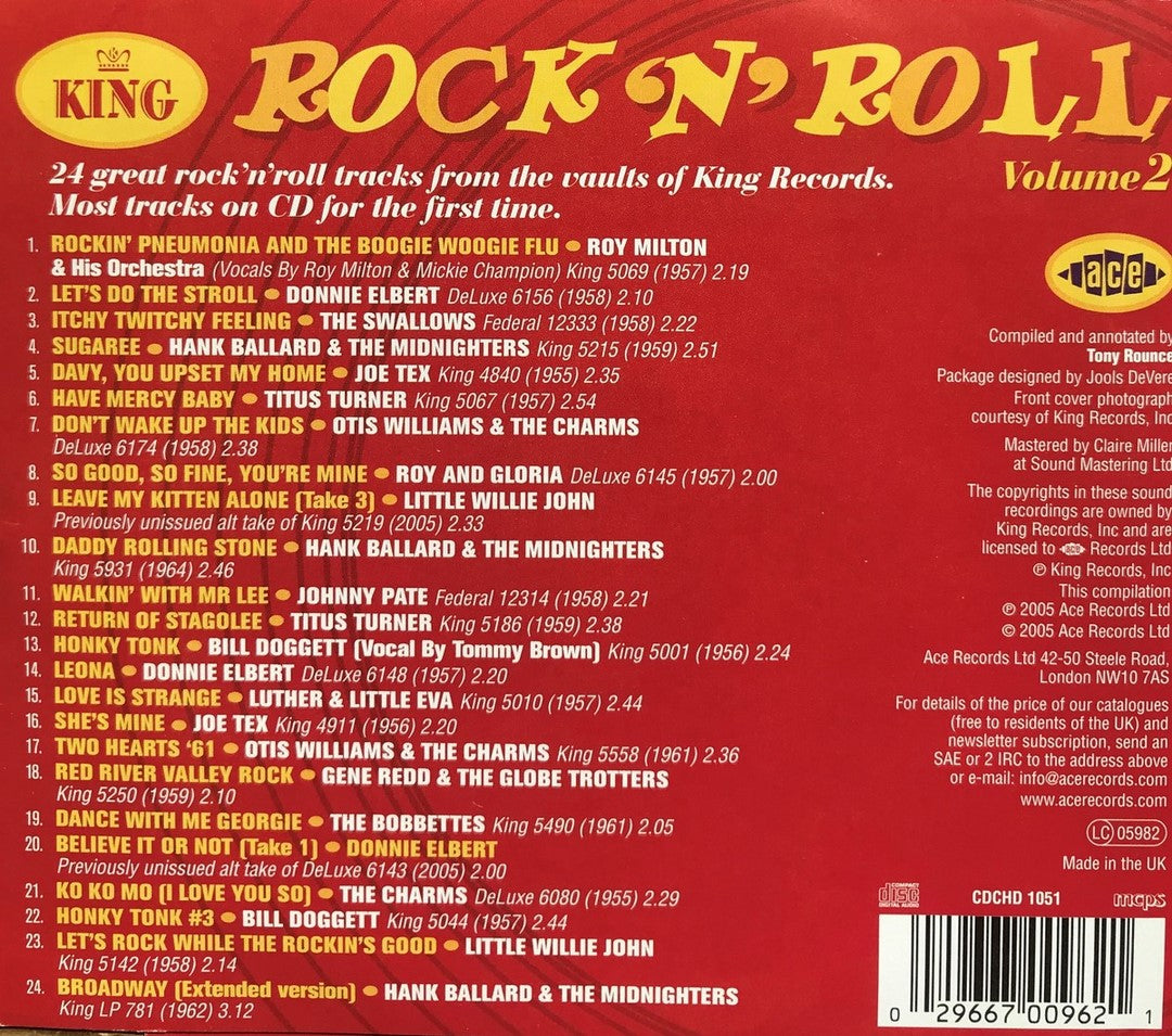 CD - VA - King Rock'n'Roll Vol.2