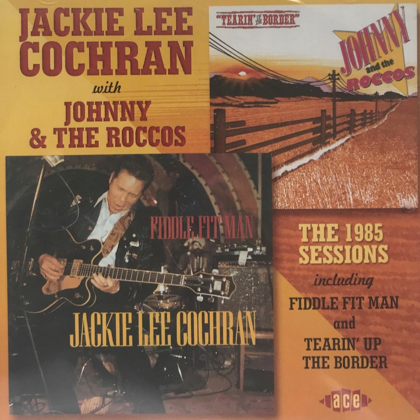 CD - Jackie Lee Cochran & Johnny & The Roccos - The 1985 Sessons