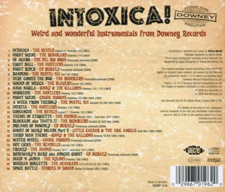 CD - VA - Intoxica - Strange And Sleazy Instrumental Sounds