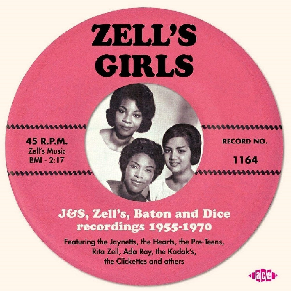 CD - VA - Zell's Girls: J&S, Zell's, Baton And The Dice Recordings