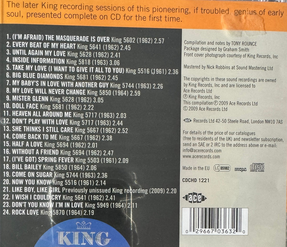 CD - Little Willie John - Heaven All Around Me / The Later King Sessions 1961-63
