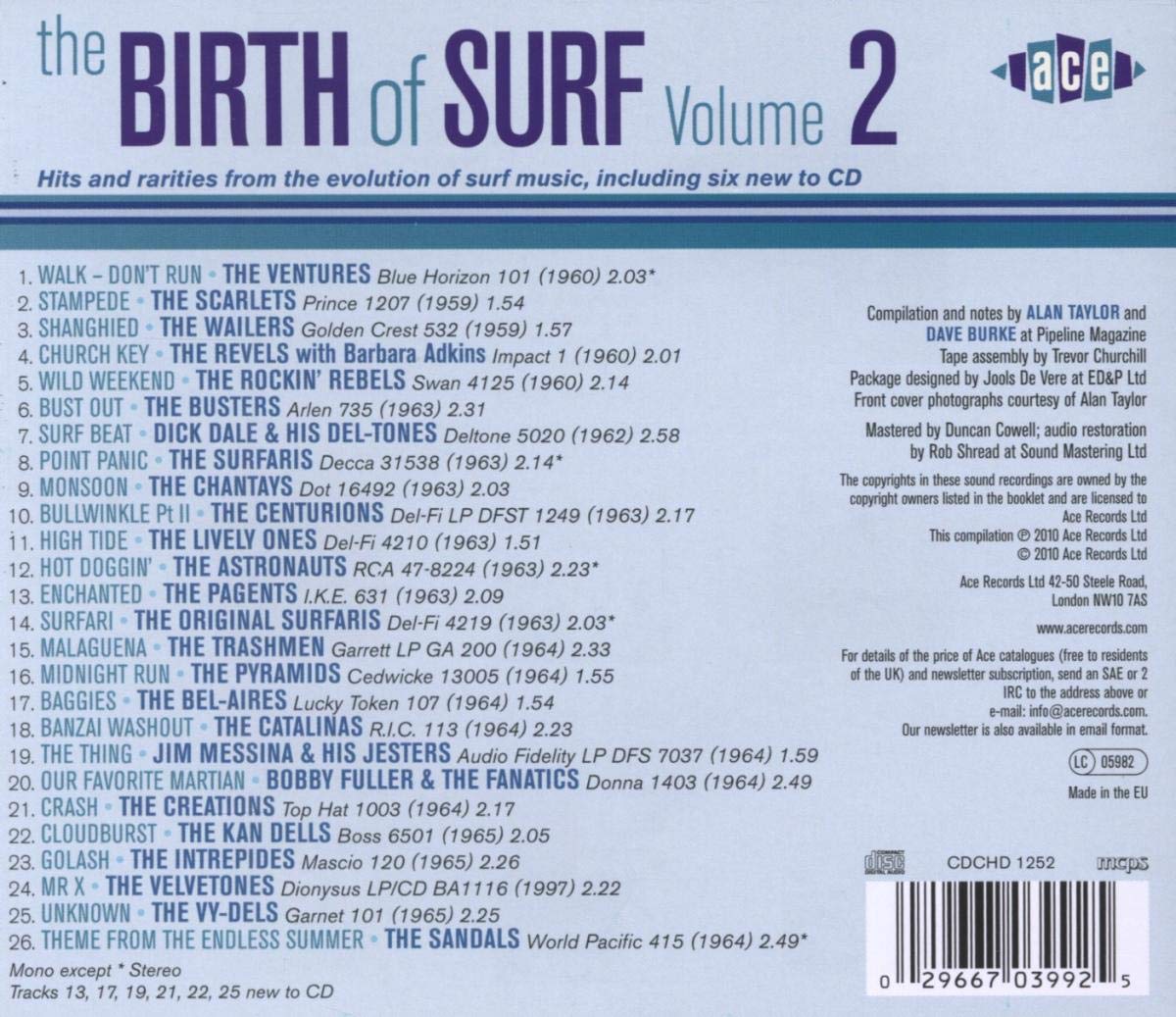 CD - VA - Birth Of Surf Vol.2