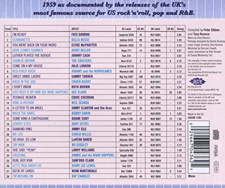 CD - VA - The London American Label Year By Year-1959