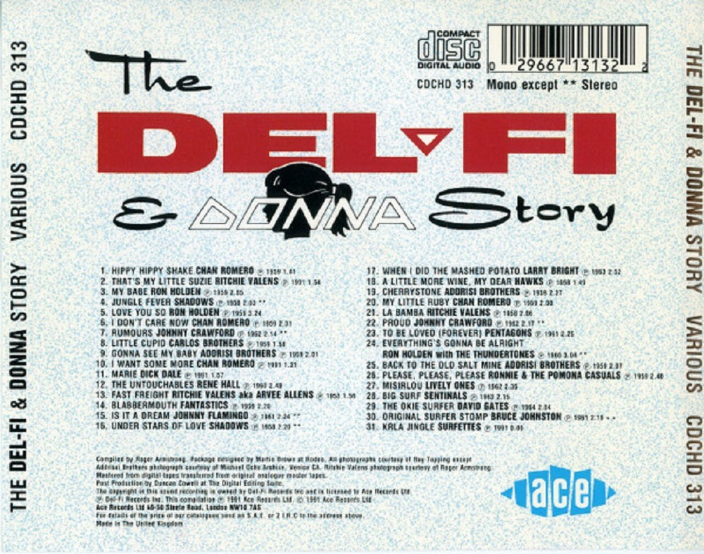 CD - VA - The Del-Fi And Donna Story