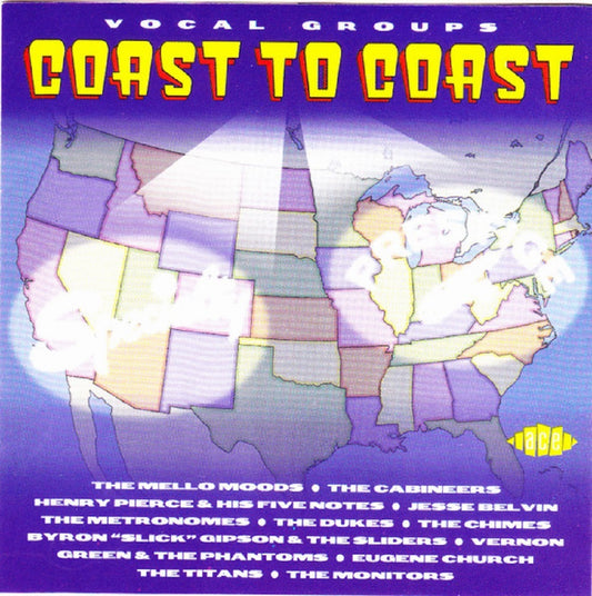 CD - VA - Vocal Groups: Coast To Coast