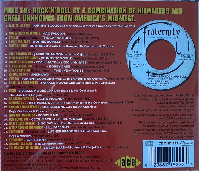 CD - VA - All American Rock'n'Roll: The Fraternity Story Vol. 2