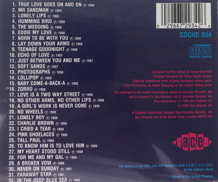 CD - Chordettes - Mainly Rock'n'Roll