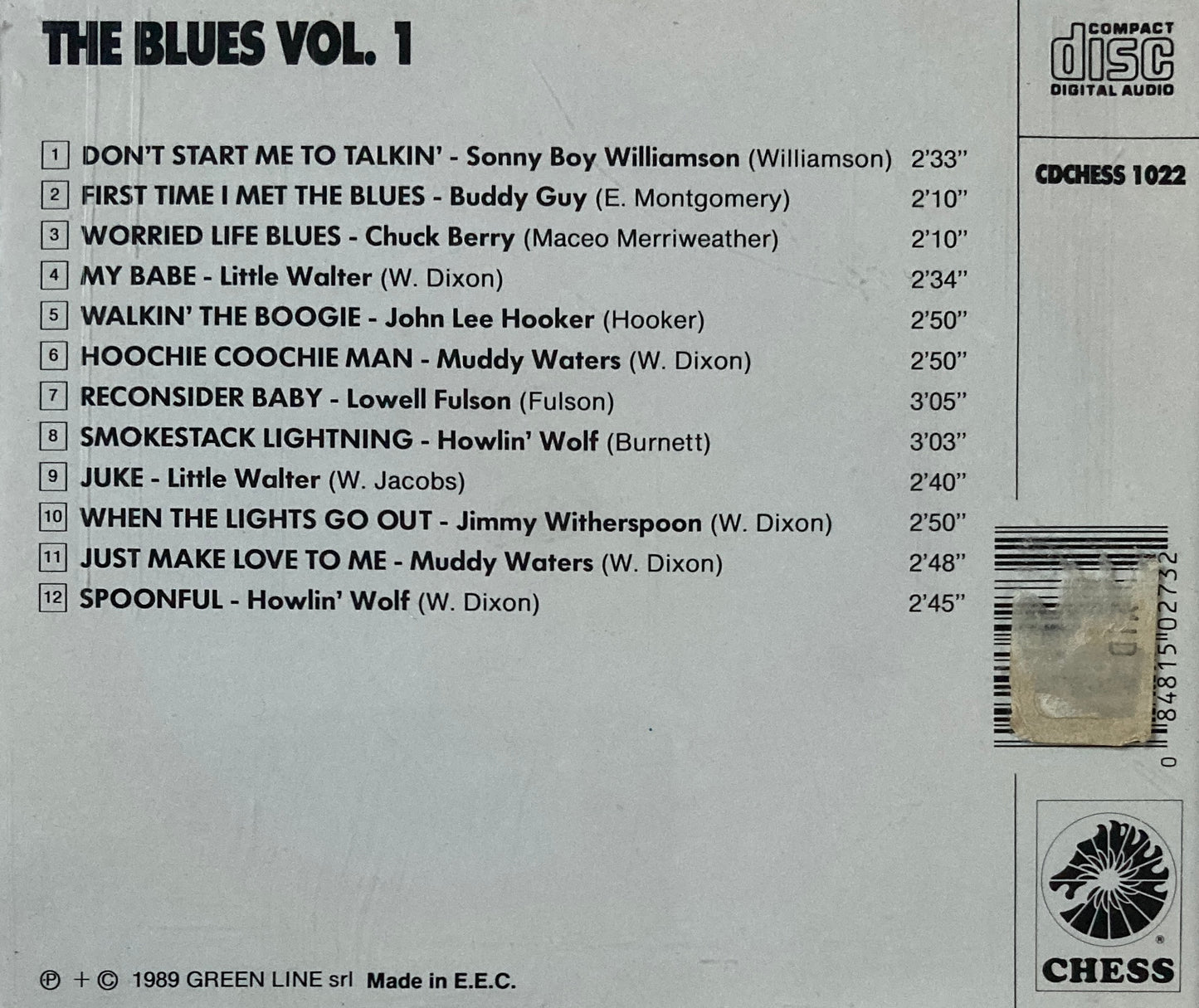 CD - VA - The Blues Vol. 1