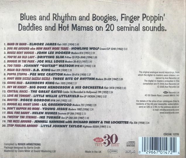 CD - VA - 30th Birthday Sampler-Blues & R&B