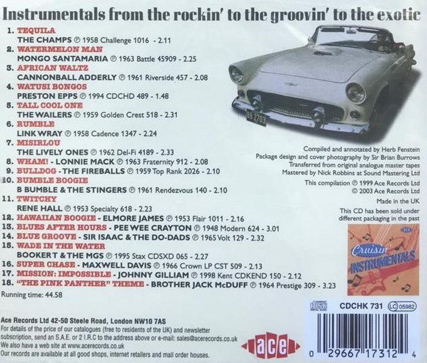 CD - VA - Cruisin' Instrumentals