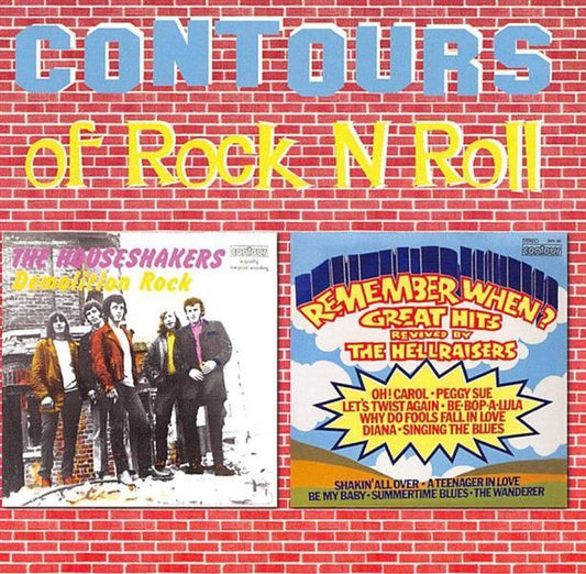 CD - VA - Countours of Rock'n'Roll - Hellraisers&Houseshakers