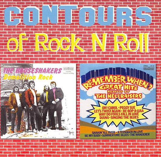 CD - VA - Countours of Rock'n'Roll - Hellraisers&Houseshakers