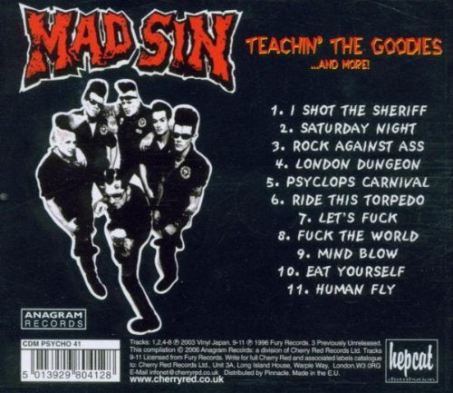 CD - Mad Sin - Teachin' The Goodies